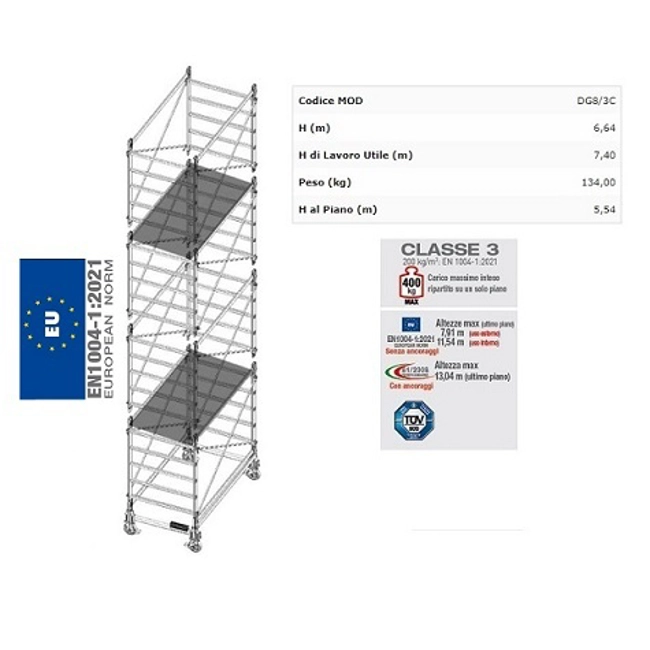 Vendita online Trabattello Doge80 DG8/3CEN22